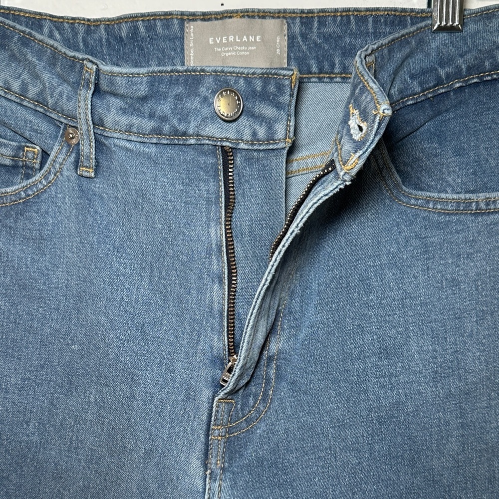 Everlane The Curvy Cheeky Jean Organic Cotton 28 Crop - Picture 9 of 9